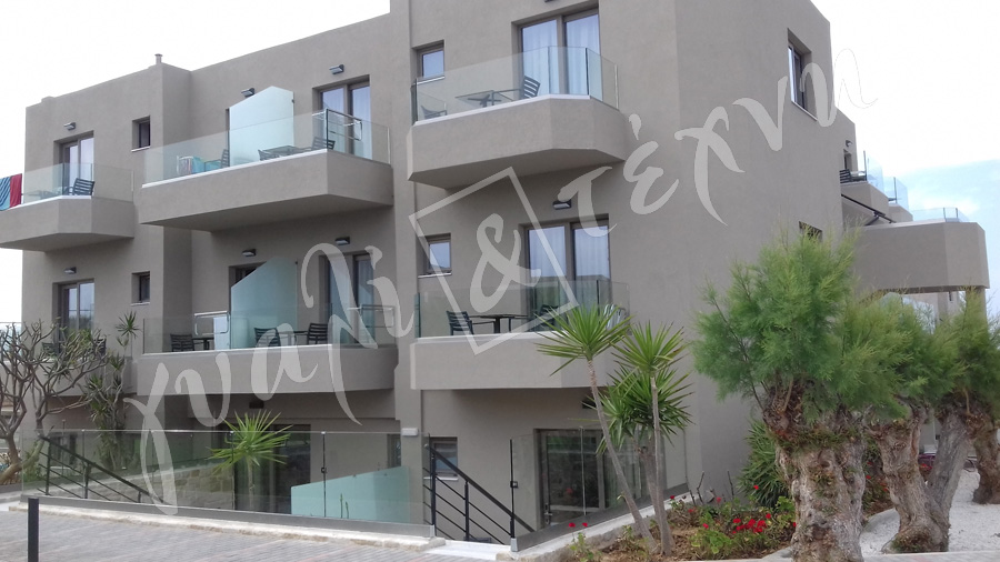 ΓΥΑΛΙΝΑ ΚΑΓΚΕΛΑ Γυάλινα κάγκελα,Χανιά,Κρήτη Ελλάδα,Γυάλινο κάγκελο στηθαία..