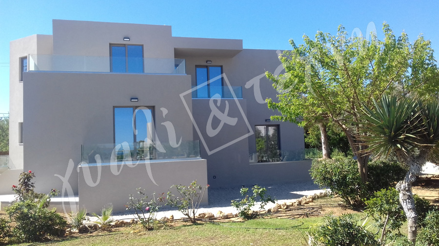 ΓΥΑΛΙΝΑ ΚΑΓΚΕΛΑ Γυάλινα κάγκελα,Χανιά,Κρήτη Ελλάδα,Γυάλινο κάγκελο στηθαία..