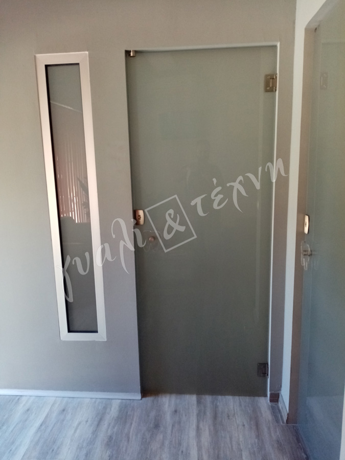 ΓΥΑΛΙΝΕΣ ΠΟΡΤΕΣ Γυαλινες πορτες Τιμες γυάλινες ανοιγόμενες πόρτες Γυάλινες