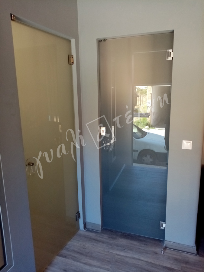 ΓΥΑΛΙΝΕΣ ΠΟΡΤΕΣ Γυαλινες πορτες Τιμες γυάλινες ανοιγόμενες πόρτες Γυάλινες