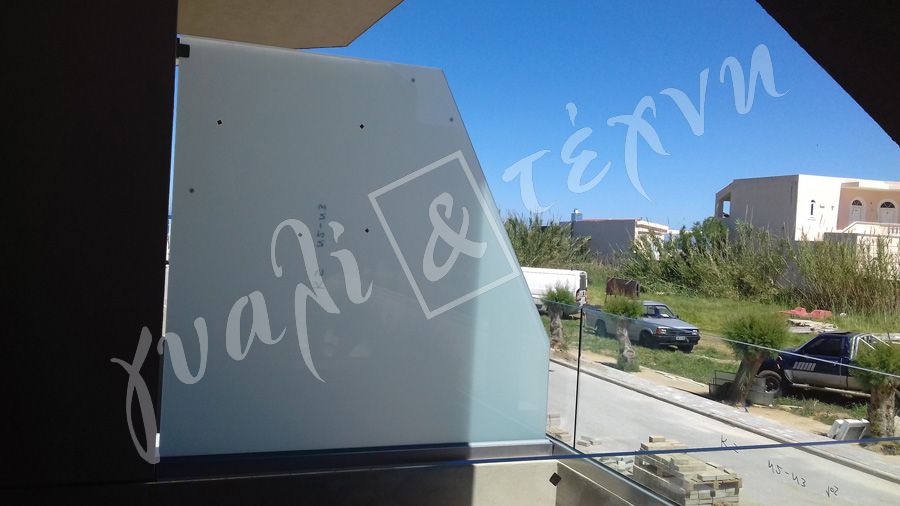 ΕΙΔΙΚΕΣ ΚΑΤΑΣΚΕΥΕΣ Ειδικές Γυάλινες Κατασκευές plexi glass, στεγαστρα Χανιά