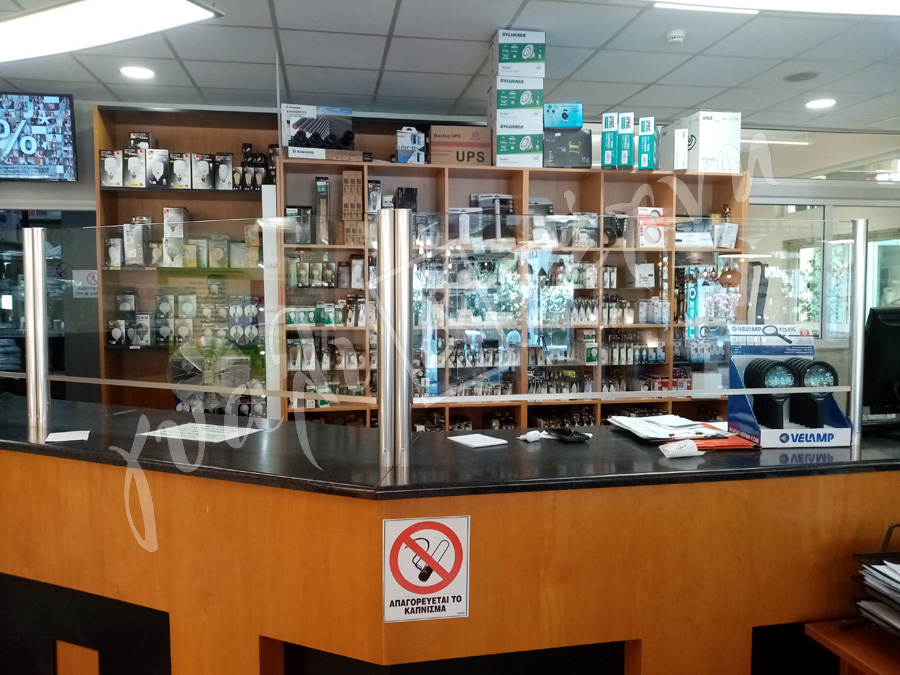 ΕΙΔΙΚΕΣ ΚΑΤΑΣΚΕΥΕΣ Ειδικές Γυάλινες Κατασκευές plexi glass, στεγαστρα Χανιά