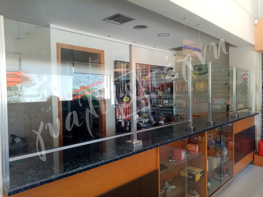 ΕΙΔΙΚΕΣ ΚΑΤΑΣΚΕΥΕΣ Ειδικές Γυάλινες Κατασκευές plexi glass, στεγαστρα Χανιά